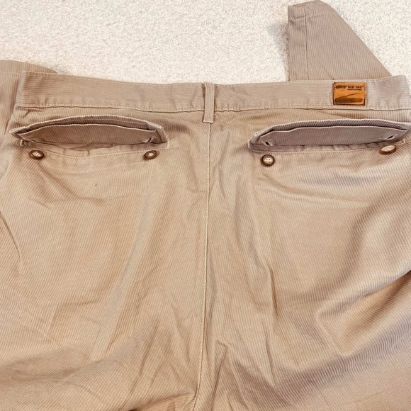 Vintage Levis Black Bat Wing Tag Mens Cargo 36x30 Pants Khaki Bedford Cord Y2K - Picture 9 of 9